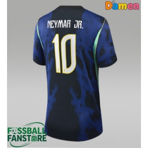 Brasilien Neymar Jr #10 Replik Auswärtstrikot Damen WM 2026 Kurzarm